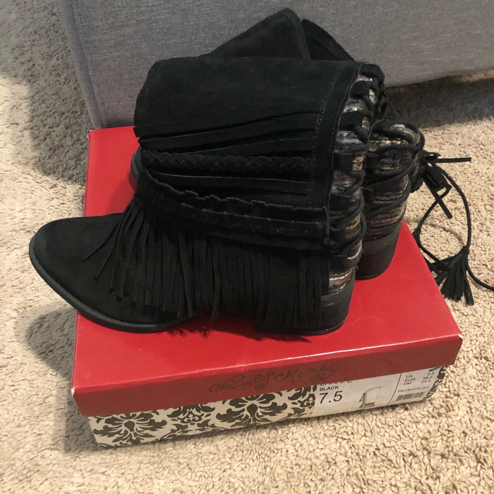 Naughty Monkey Zarape Boots